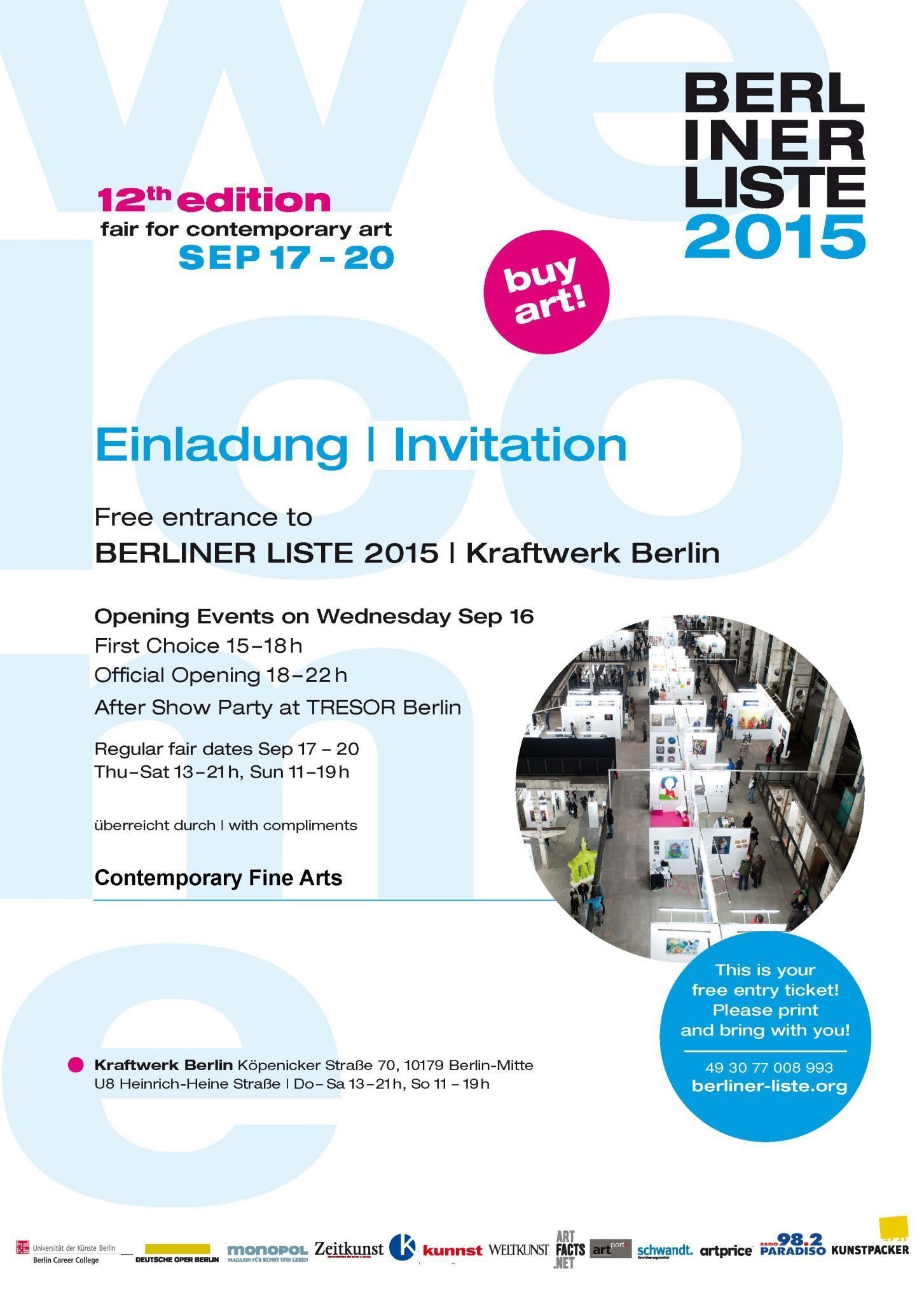 Berliner Liste, 2015